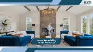  Renovated living space in San Diego, featuring contemporary decor and open layout