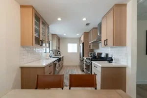 Custom kitchen remodel by general construction services San Diego