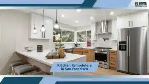 Modern kitchen remodel with smart storage solutions in San Diego
